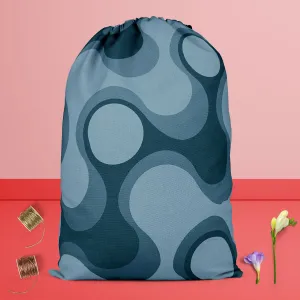 Abstract Retro D3 Reusable Sack Bag | Bag for Gym, Storage, Vegetable & Travel