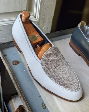 Belgian Loafer - Himalayan Crocodile & White Deer