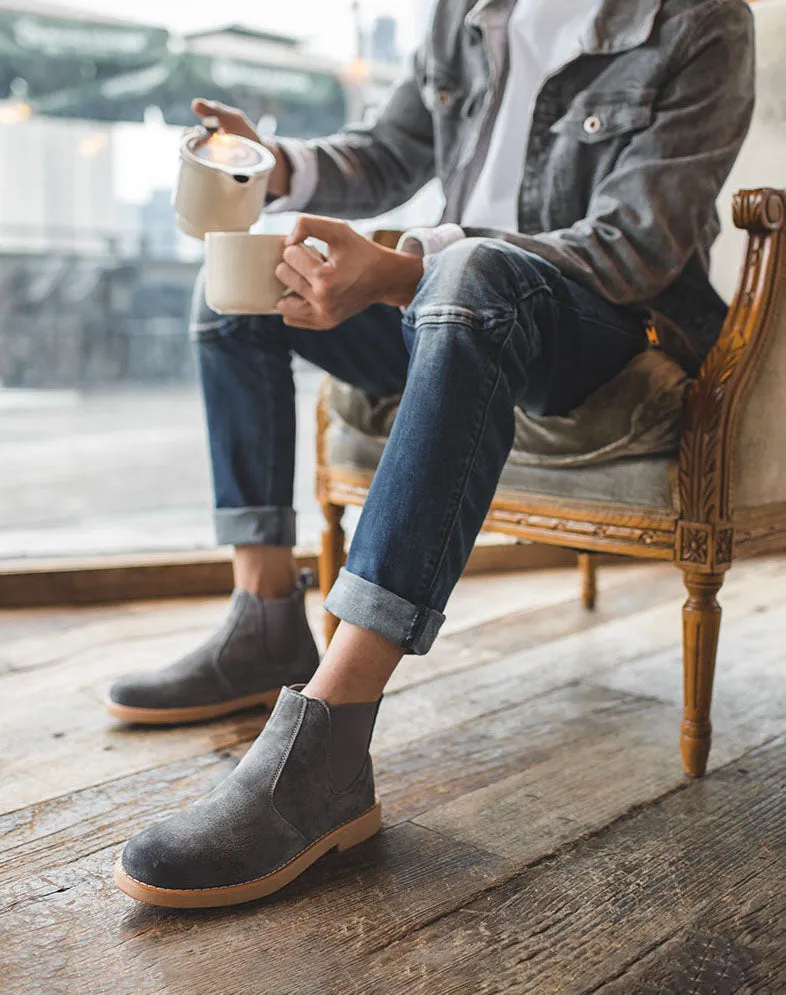 British Desert High-Top Snow Men's Chelsea Boot
