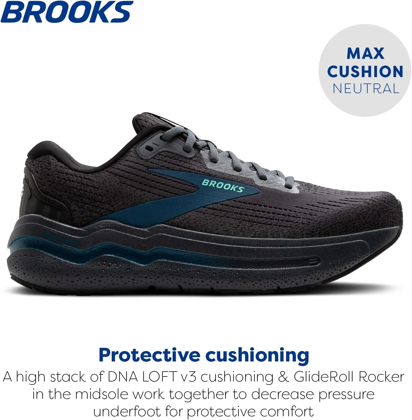 Brooks Men??s Ghost Max 2 Running and Walking Shoes