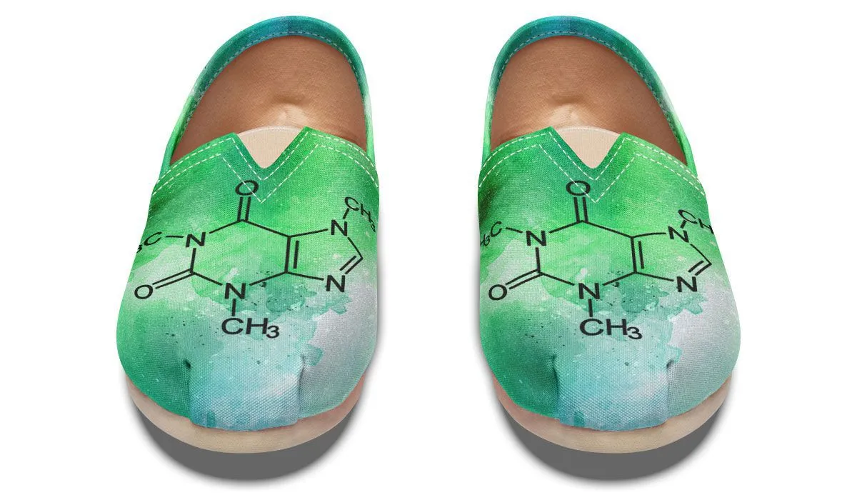 Caffeine Molecule Casual Shoes