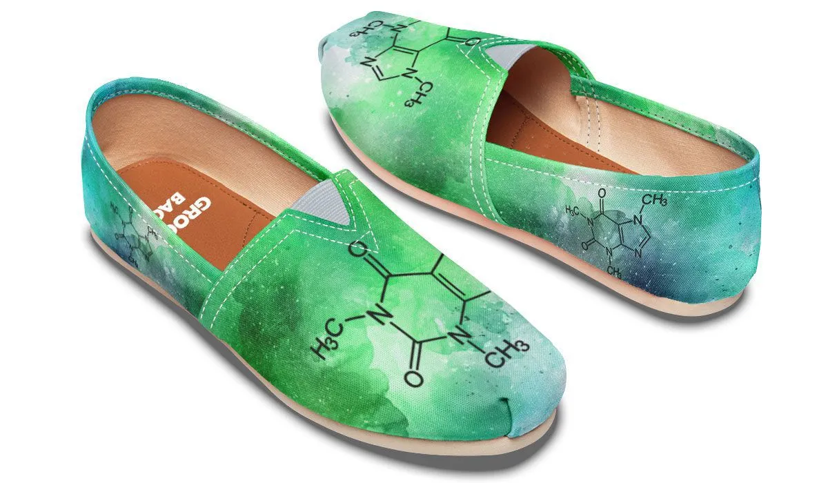 Caffeine Molecule Casual Shoes