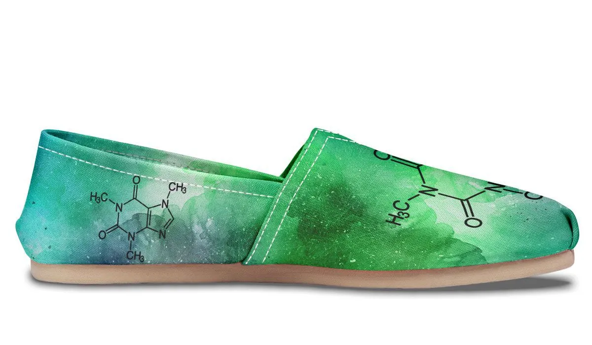Caffeine Molecule Casual Shoes