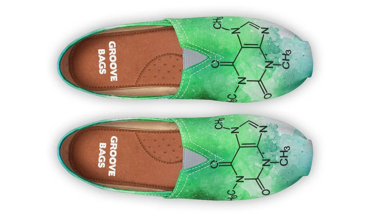Caffeine Molecule Casual Shoes
