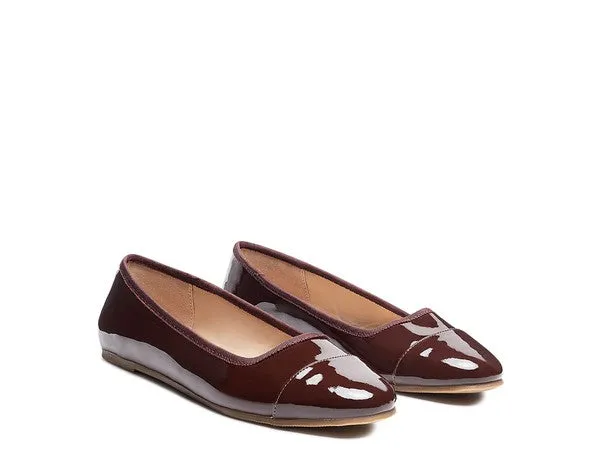 Camella Round Toe Ballerina Flat