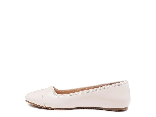 Camella Round Toe Ballerina Flat