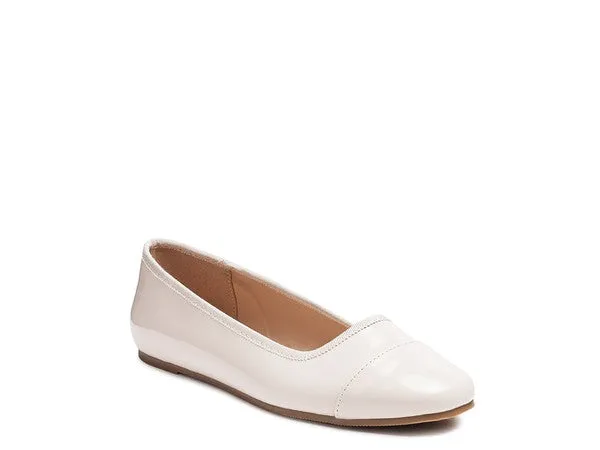 Camella Round Toe Ballerina Flat