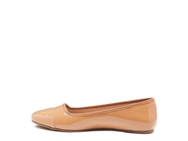 Camella Round Toe Ballerina Flat