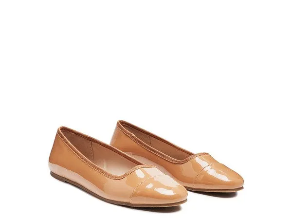 Camella Round Toe Ballerina Flat