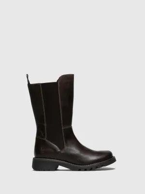 Chelsea Boots RELM641FLY RUG DK.BROWN