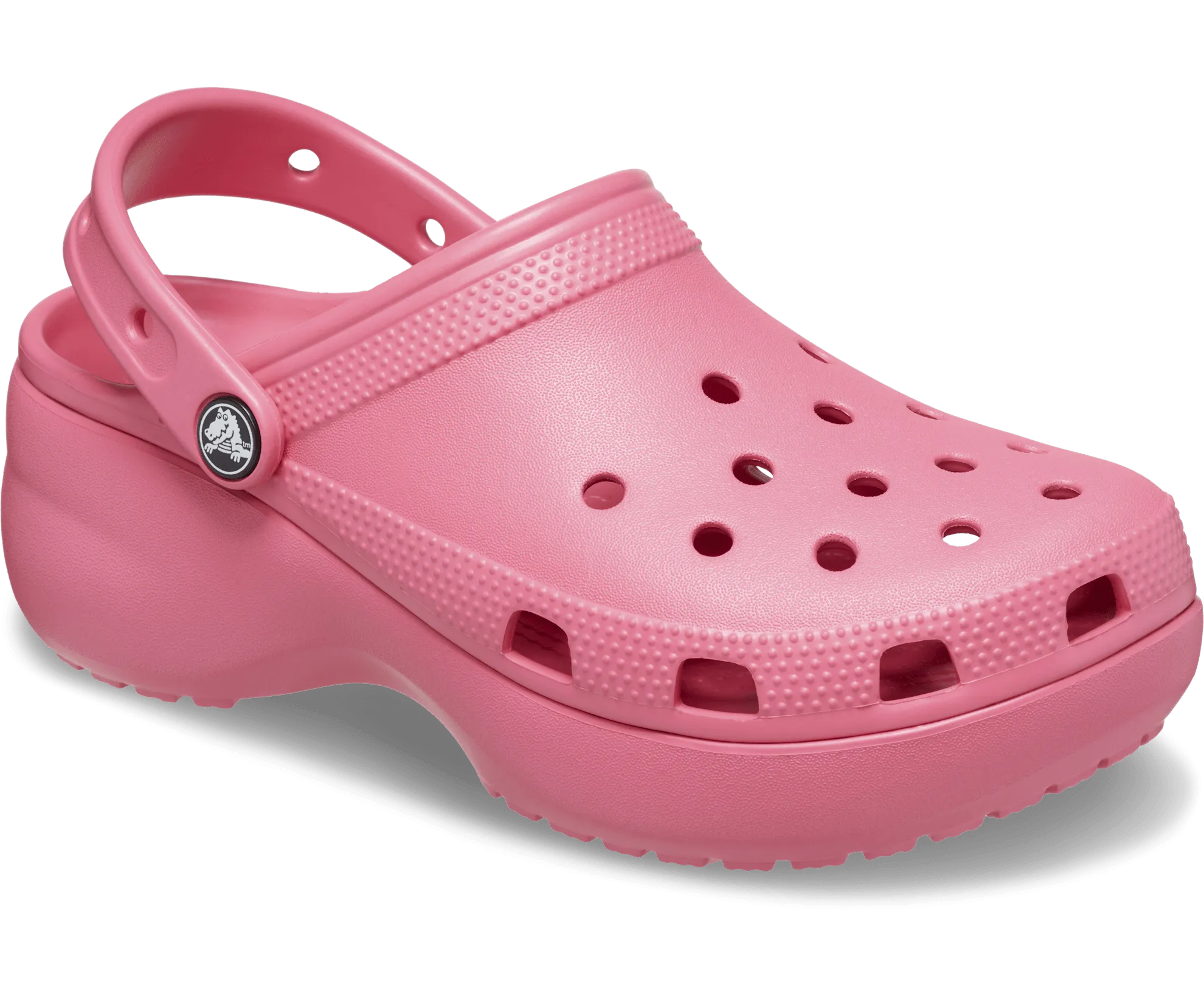 Classic Platform Clog - hyper pink