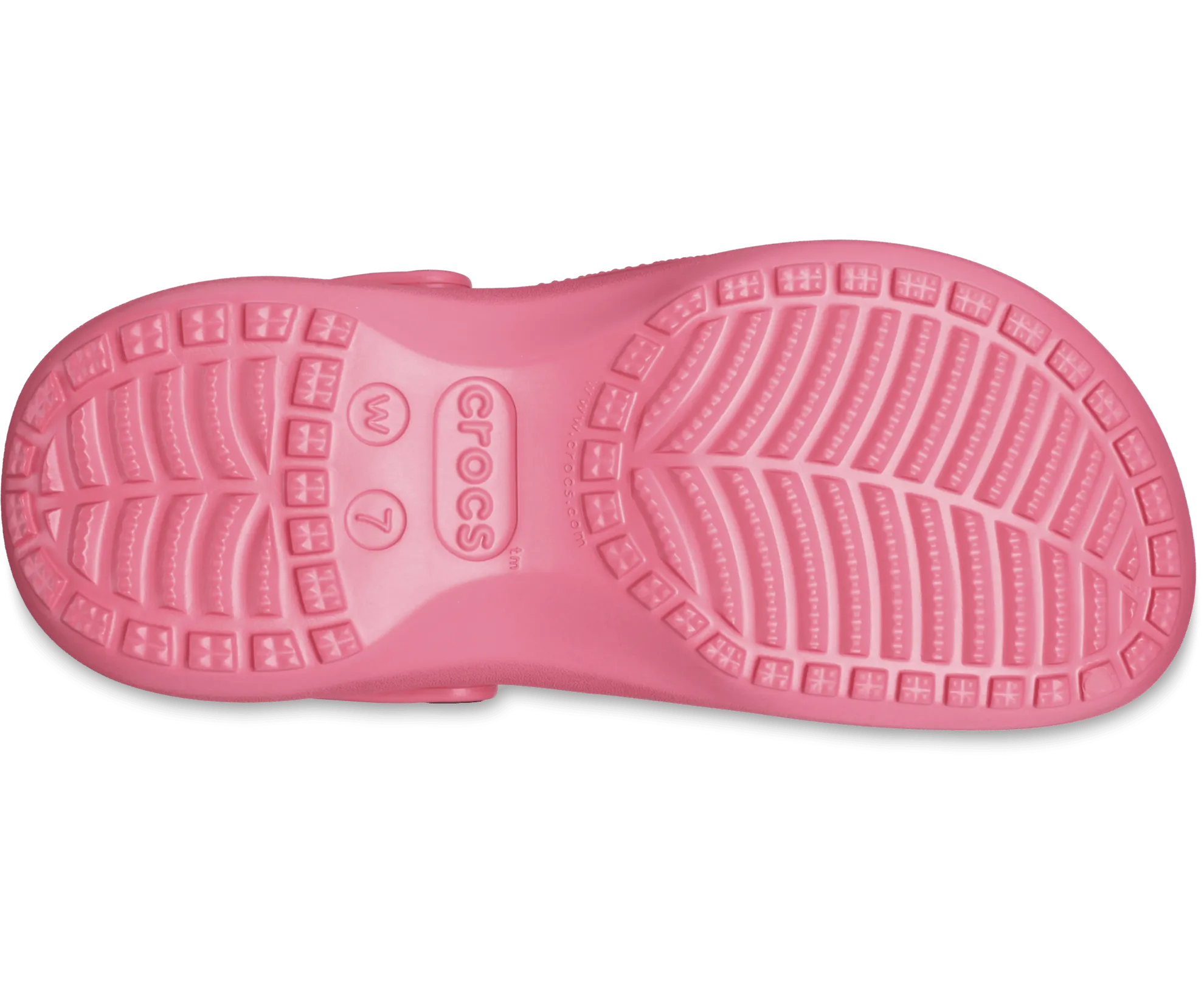 Classic Platform Clog - hyper pink