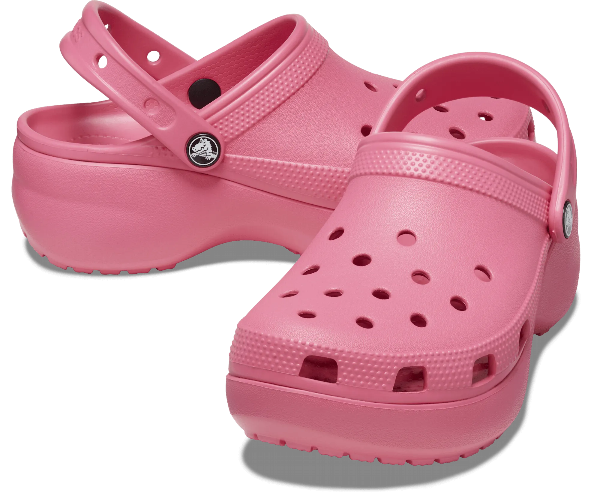 Classic Platform Clog - hyper pink