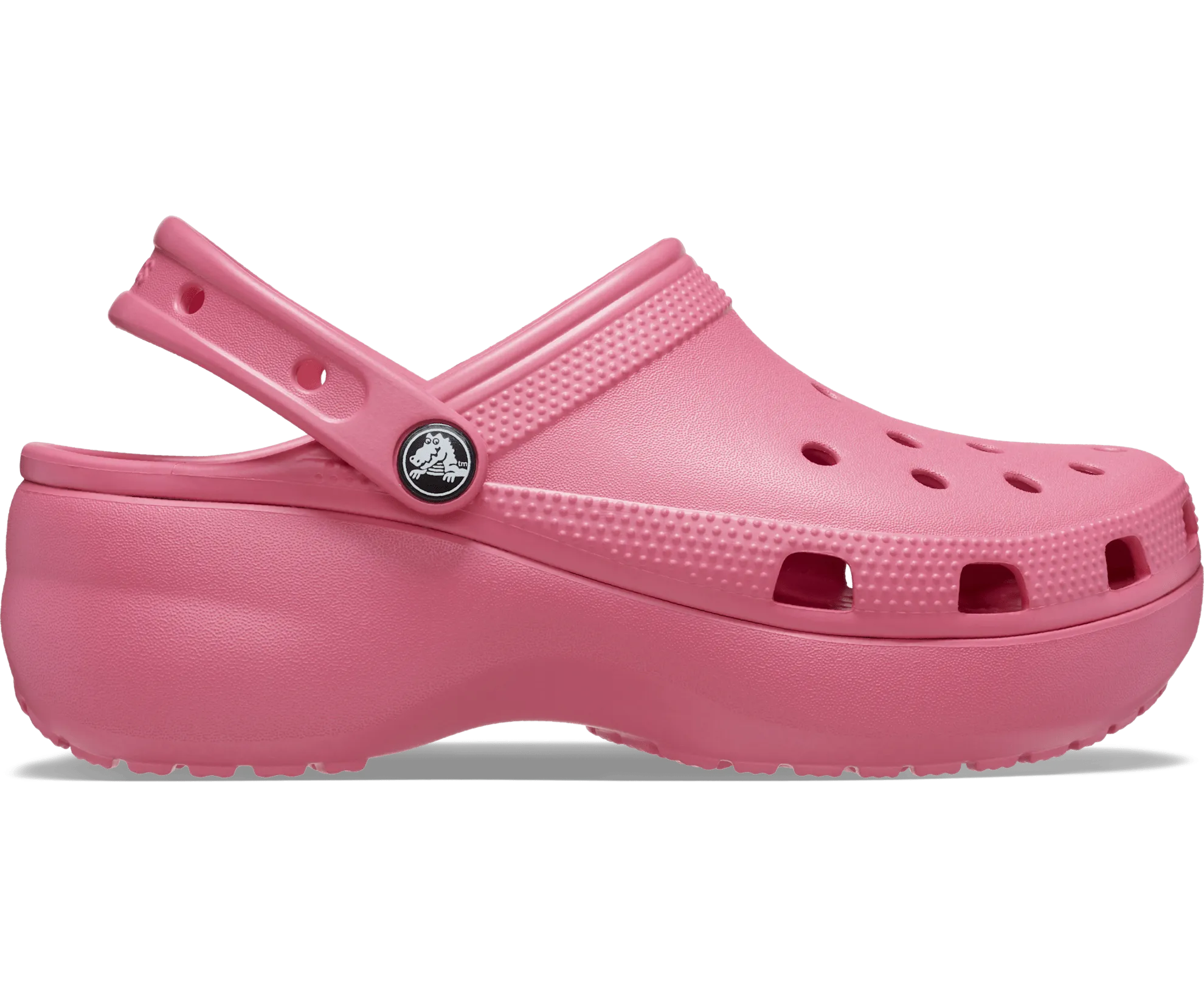 Classic Platform Clog - hyper pink