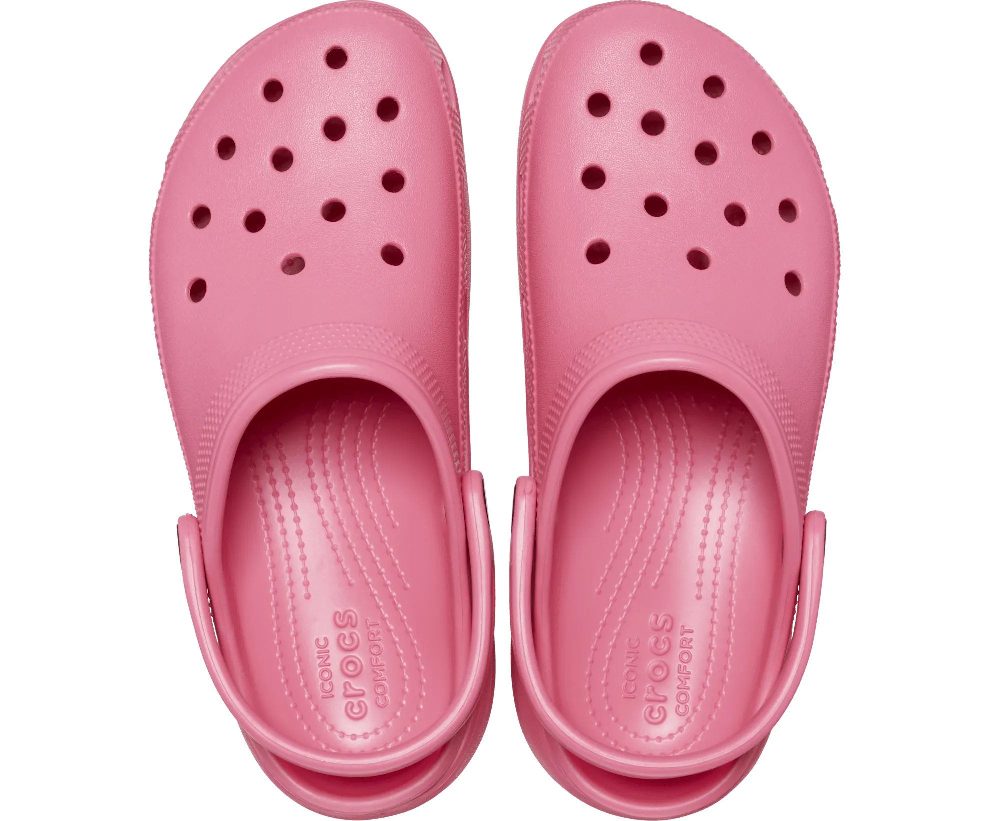 Classic Platform Clog - hyper pink