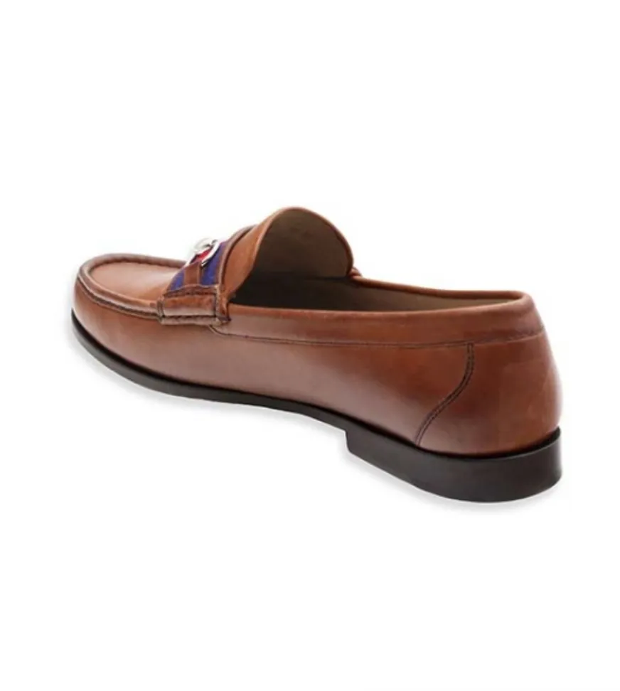 Darcy Stripe Downing Bit Loafer