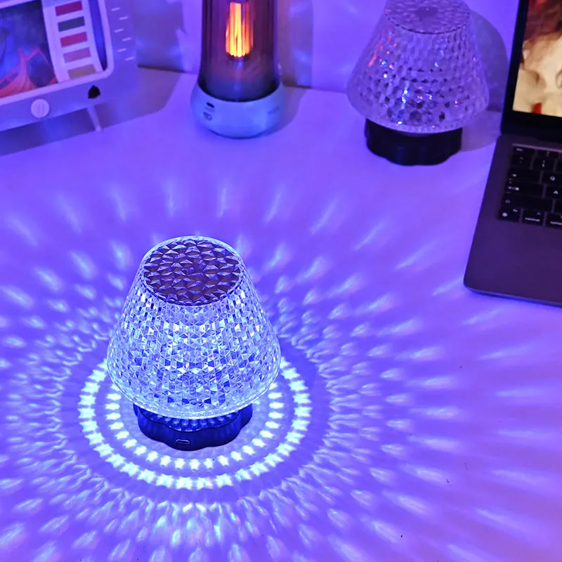 Diamond Crystal USB Touch Sensor Table Lamp | Brodtica.com