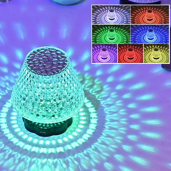 Diamond Crystal USB Touch Sensor Table Lamp | Brodtica.com