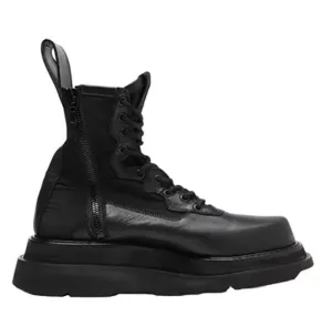 DORDO REJZO CHUNKY SOLE LEATHER BOOTS