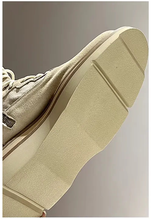 DORDO REJZO CHUNKY SOLE LEATHER BOOTS