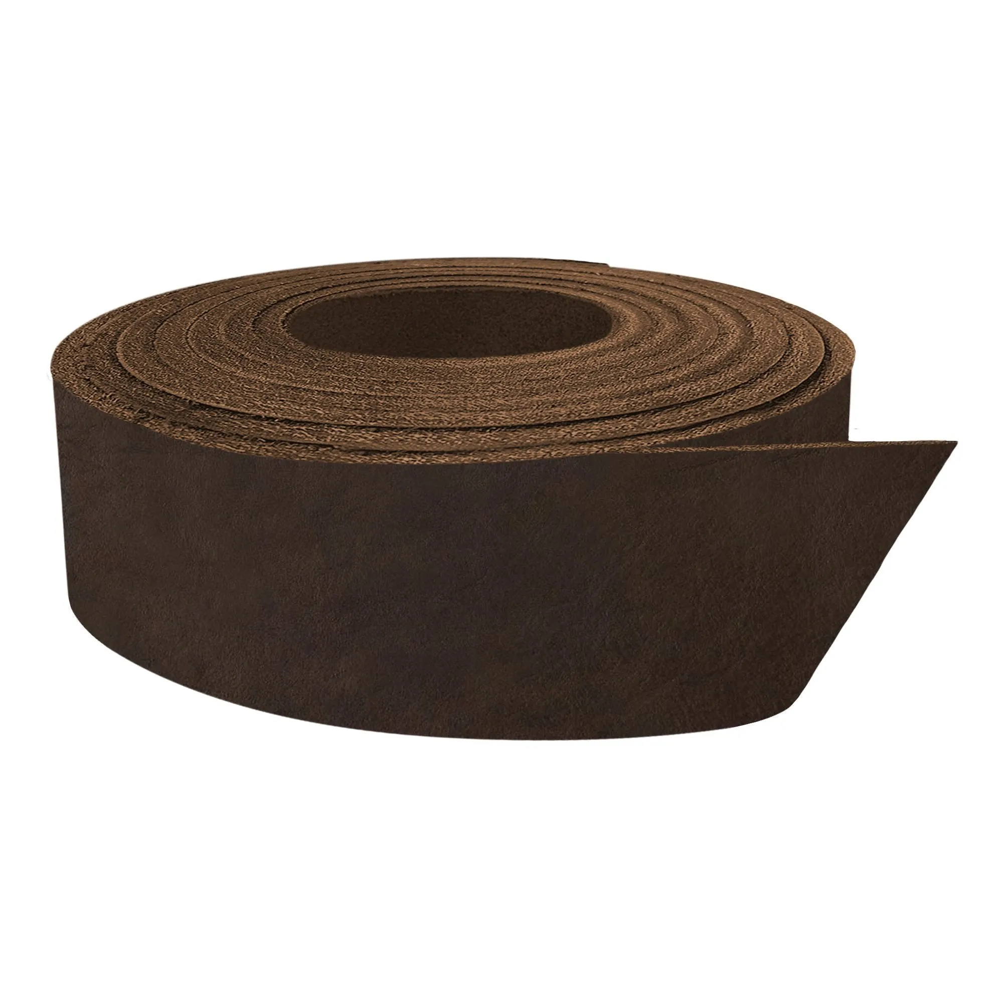 European Leather Work 5-6 oz. (2-2.4mm) Vegetable Tanned Leather Belt Blanks Shrunken Grain Cowhide Leather Straps/Strips for DIY, Tooling, Engraving, Carving