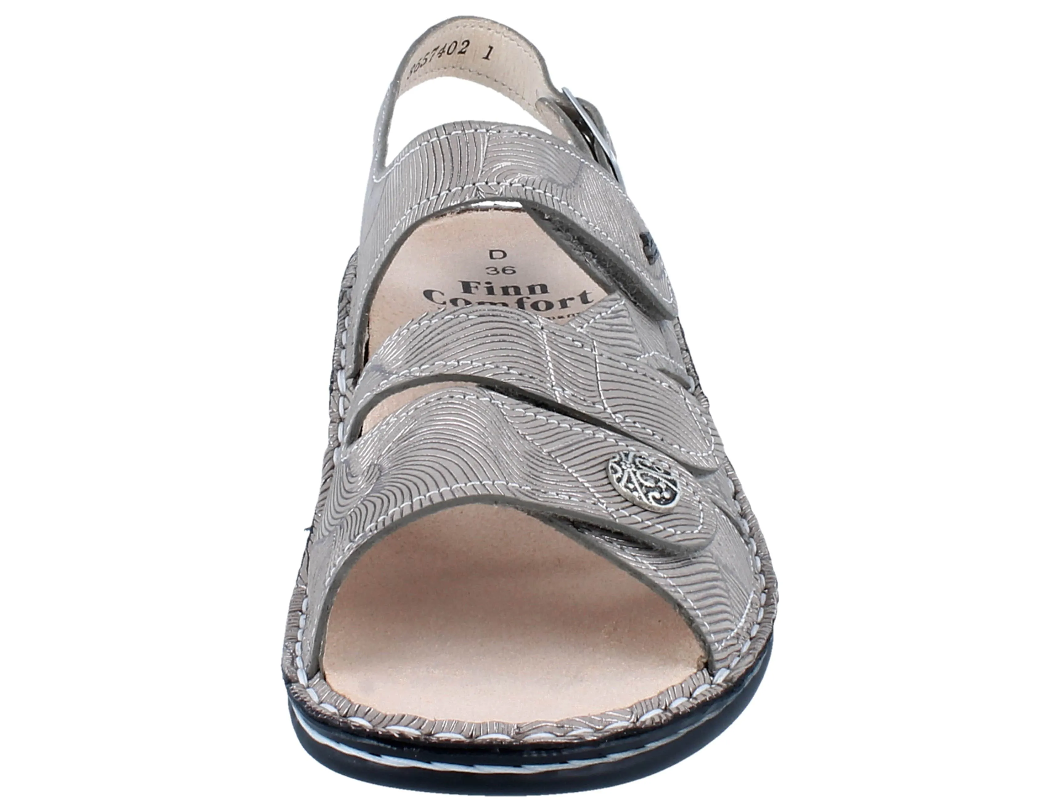 Finn Comfort Women's Gomera Sandals- Storm Sand