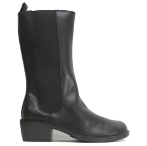 Fly London MADA081FLY Rug Leather Women's Calf Length Heel Boots