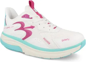 G-DEFY Energiya Womens Cross Trainer Shoe | Heel Support | VersoShock Technology for Pain Associated with Prolonged Standing or Walking | Arch Support | Diabetic Shoes | Wide Shoes | Free Orthotic