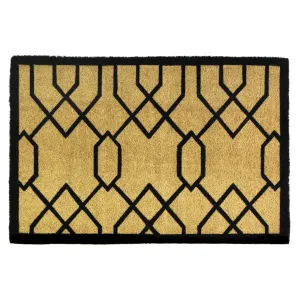 GATSBY ART DECO COIR DOORMAT