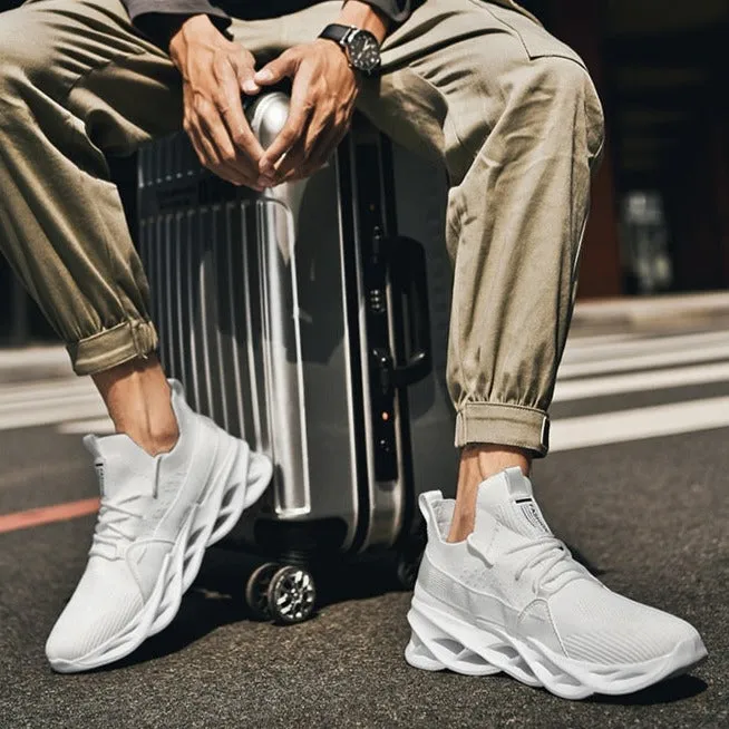 Giovanna Renzo Zig Zag Fashion Sneakers Running Shoes