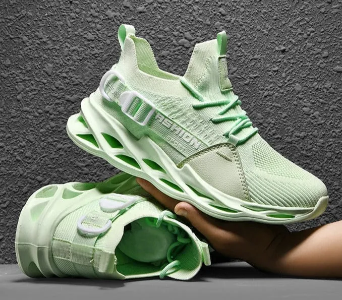 Giovanna Renzo Zig Zag Fashion Sneakers Running Shoes