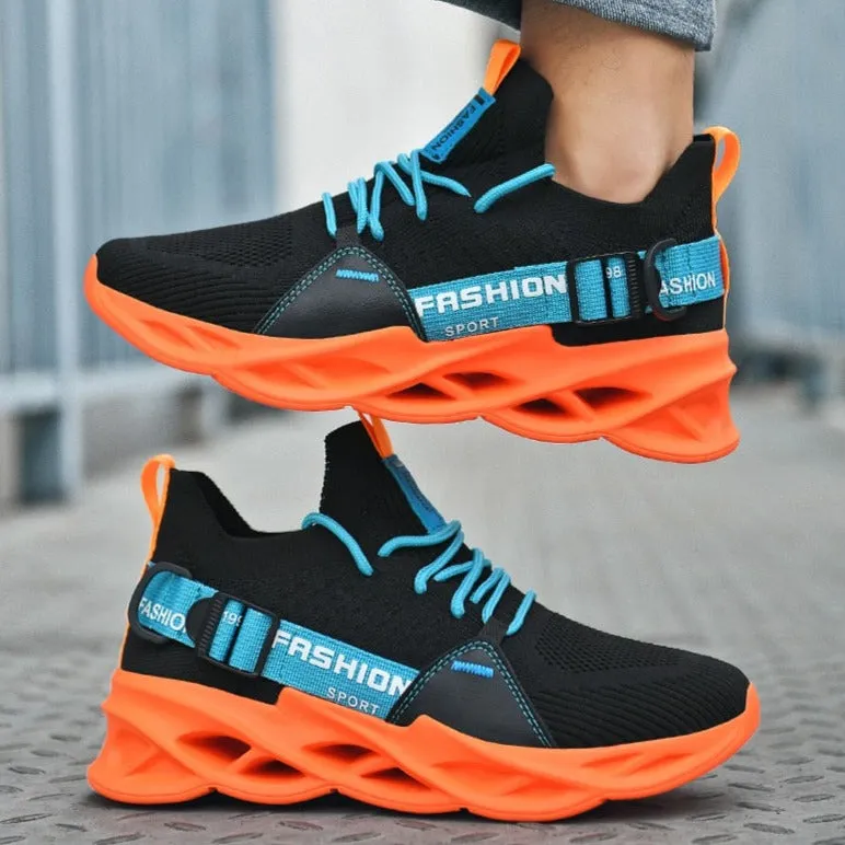 Giovanna Renzo Zig Zag Fashion Sneakers Running Shoes