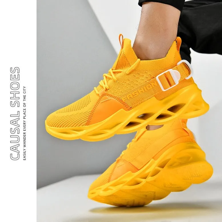 Giovanna Renzo Zig Zag Fashion Sneakers Running Shoes