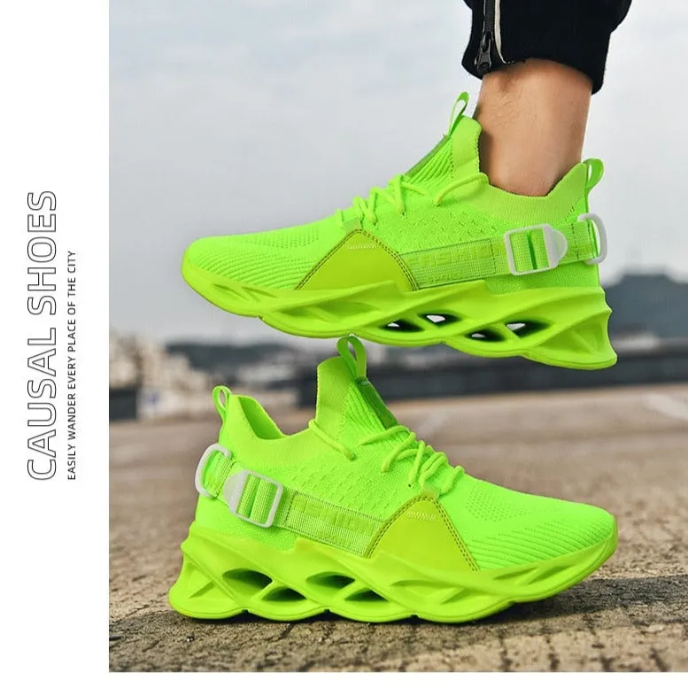 Giovanna Renzo Zig Zag Fashion Sneakers Running Shoes