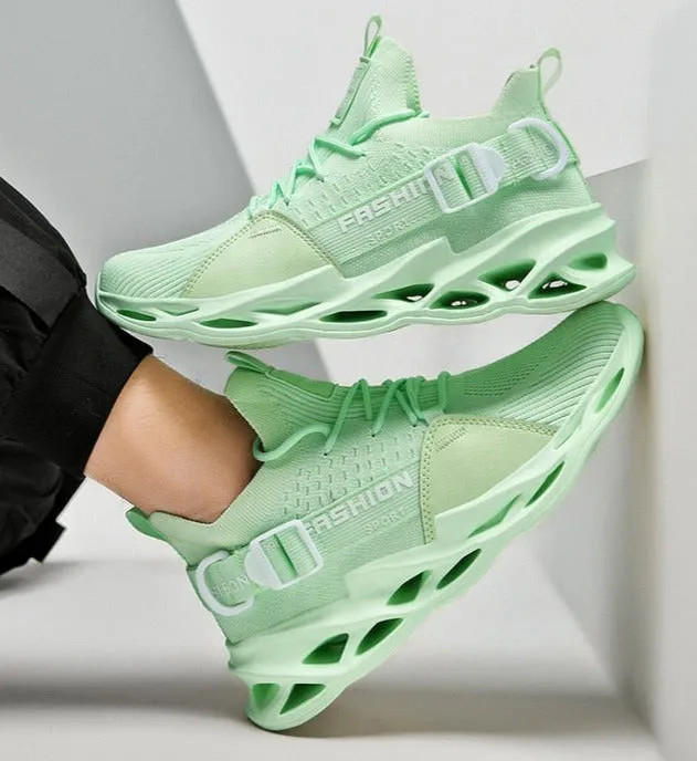 Giovanna Renzo Zig Zag Fashion Sneakers Running Shoes