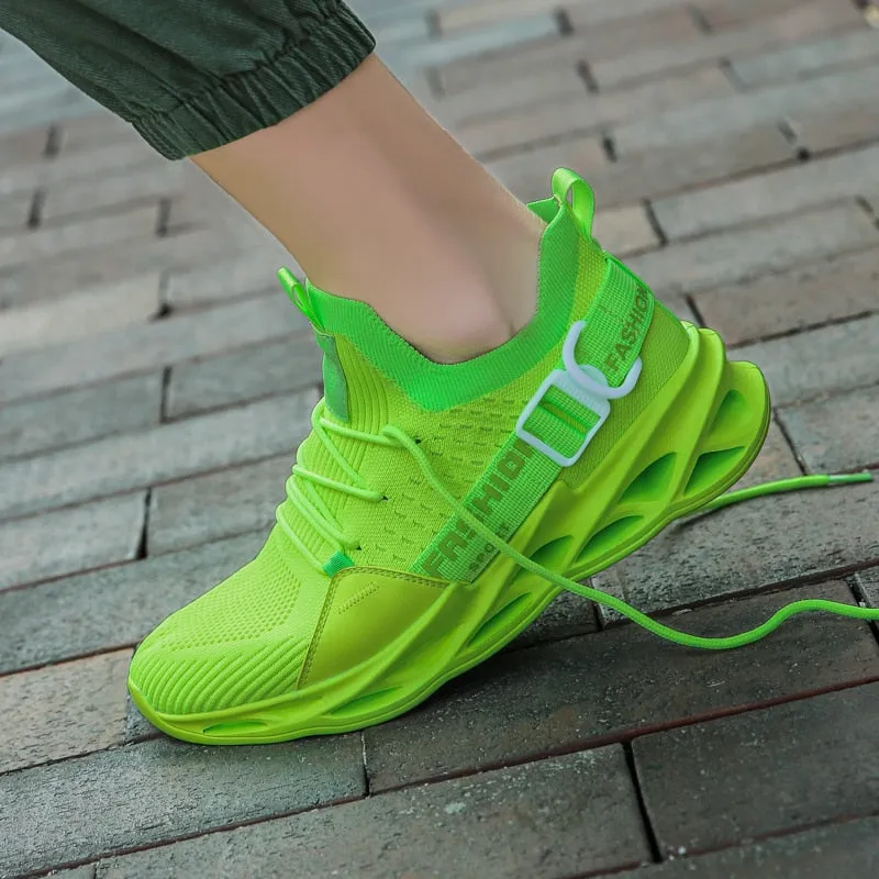 Giovanna Renzo Zig Zag Fashion Sneakers Running Shoes