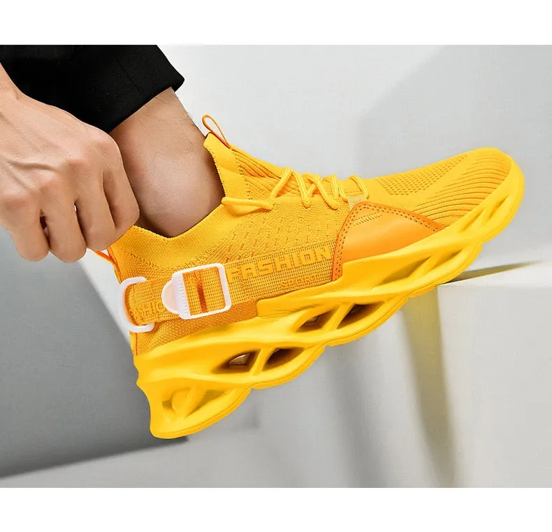 Giovanna Renzo Zig Zag Fashion Sneakers Running Shoes