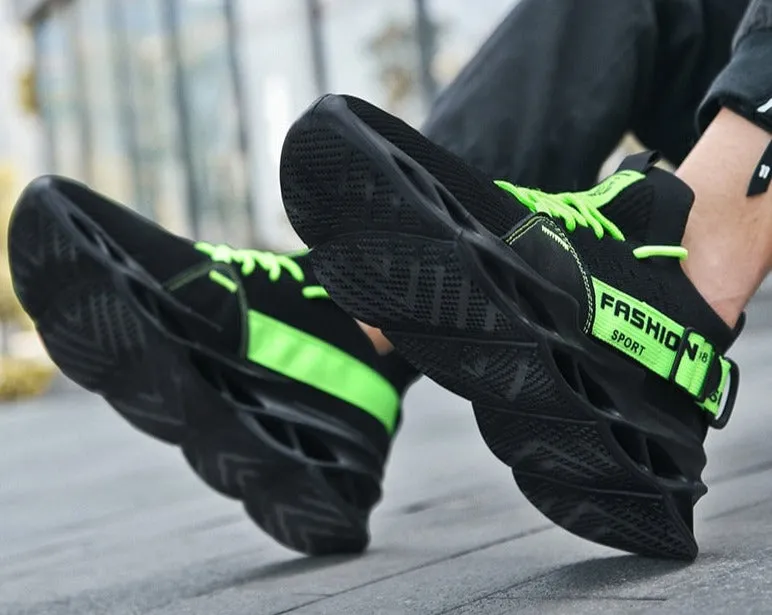 Giovanna Renzo Zig Zag Fashion Sneakers Running Shoes