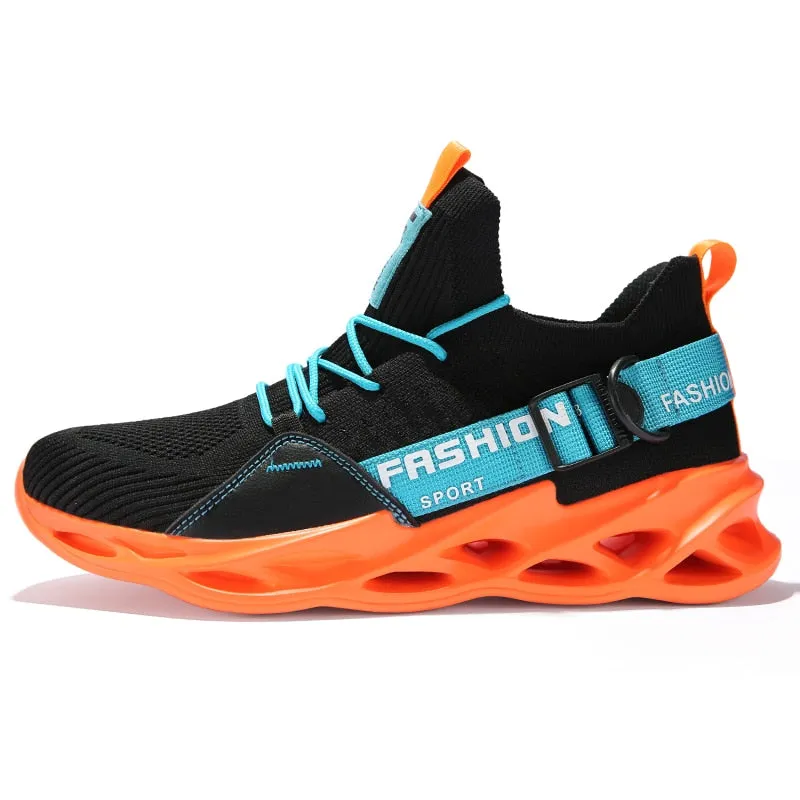 Giovanna Renzo Zig Zag Fashion Sneakers Running Shoes