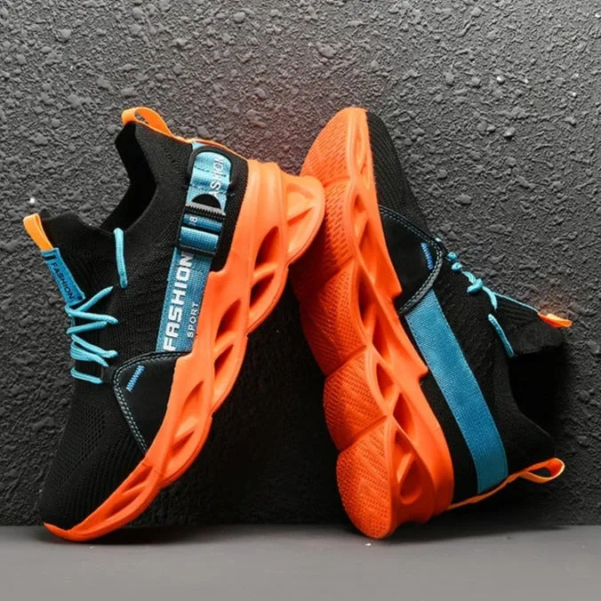 Giovanna Renzo Zig Zag Fashion Sneakers Running Shoes