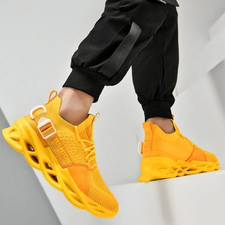 Giovanna Renzo Zig Zag Fashion Sneakers Running Shoes