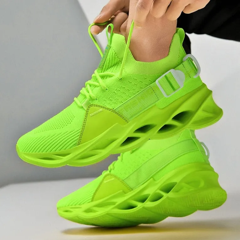 Giovanna Renzo Zig Zag Fashion Sneakers Running Shoes