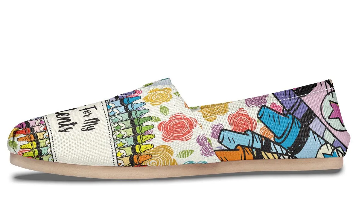 Grateful Teacher Casual Shoes