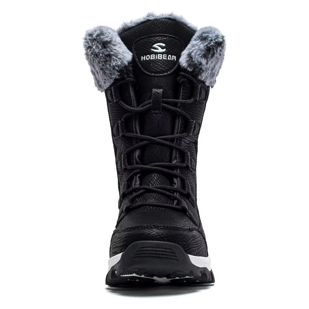 HOBIBEAR Women's Snow Boots Anti-Slip Waterproof Warm Winter Shoes