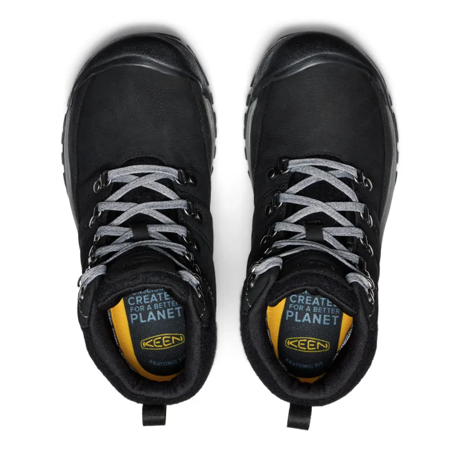 Keen Kaci III Winter Mid Waterproof Boot (Women) - Black/Steel Grey