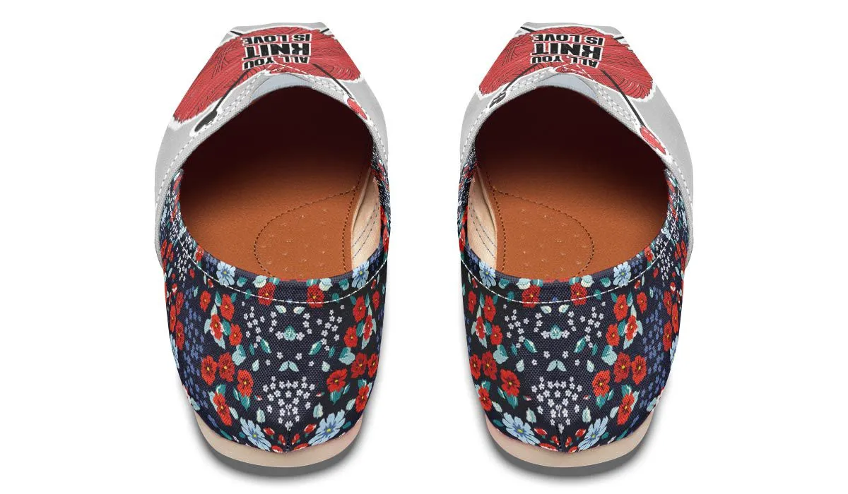Knit Love Casual Shoes