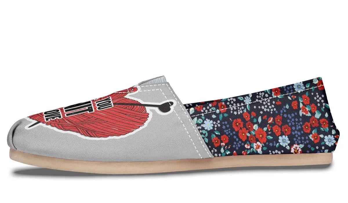 Knit Love Casual Shoes