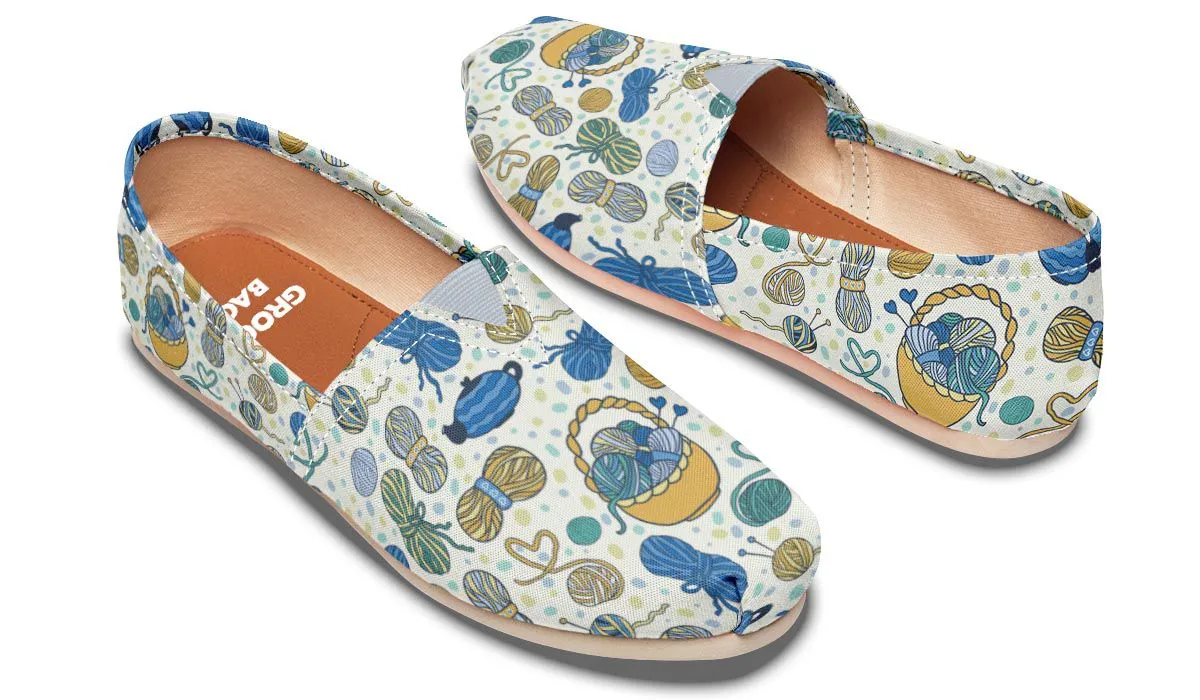 Knitting Lover Casual Shoes