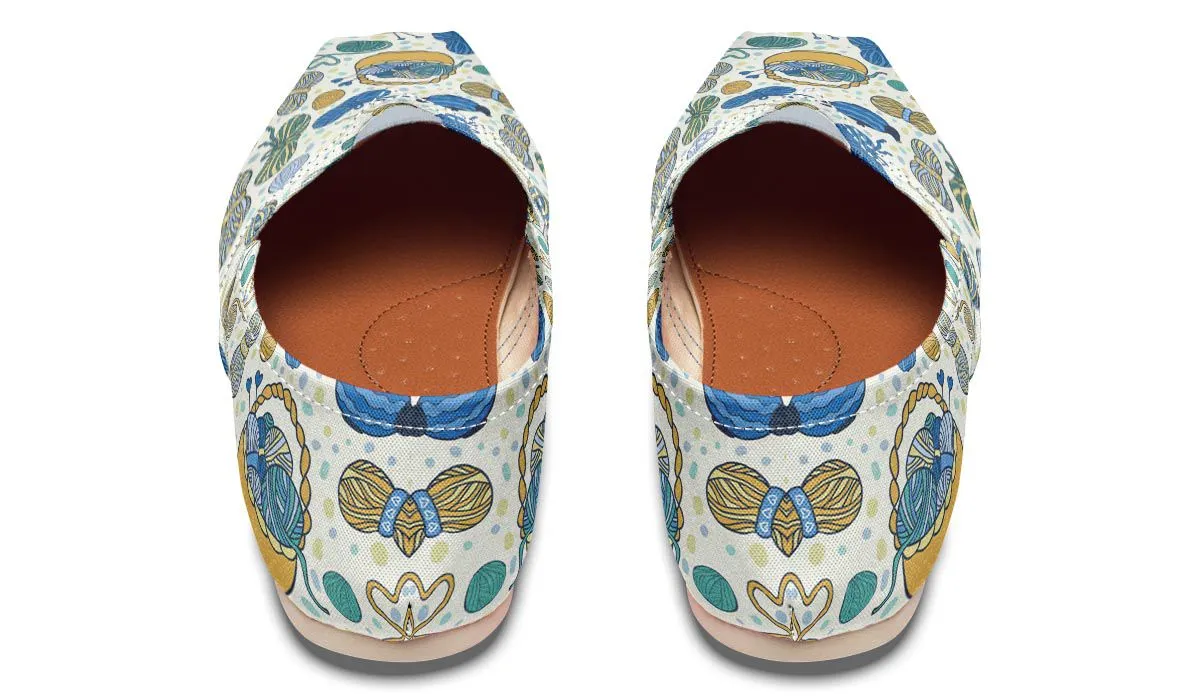 Knitting Lover Casual Shoes