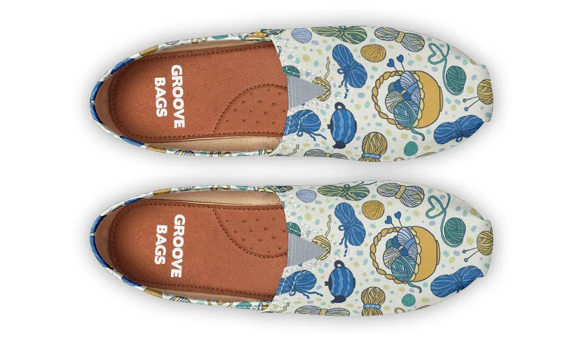 Knitting Lover Casual Shoes